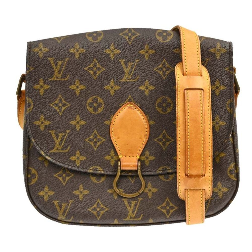 Louis Vuitton Saint Cloud Monogram Canvas Brown Canvas Handbag
